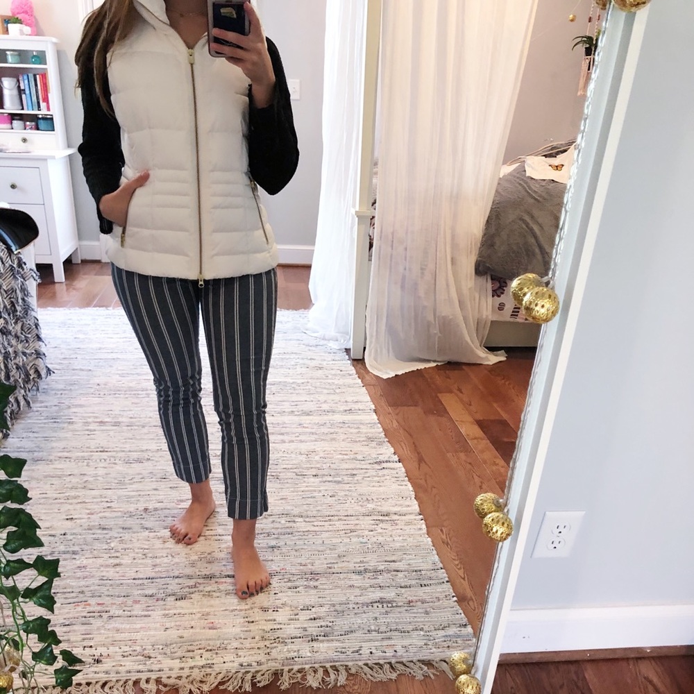 Lilly Pulitzer NWT white puffer vest